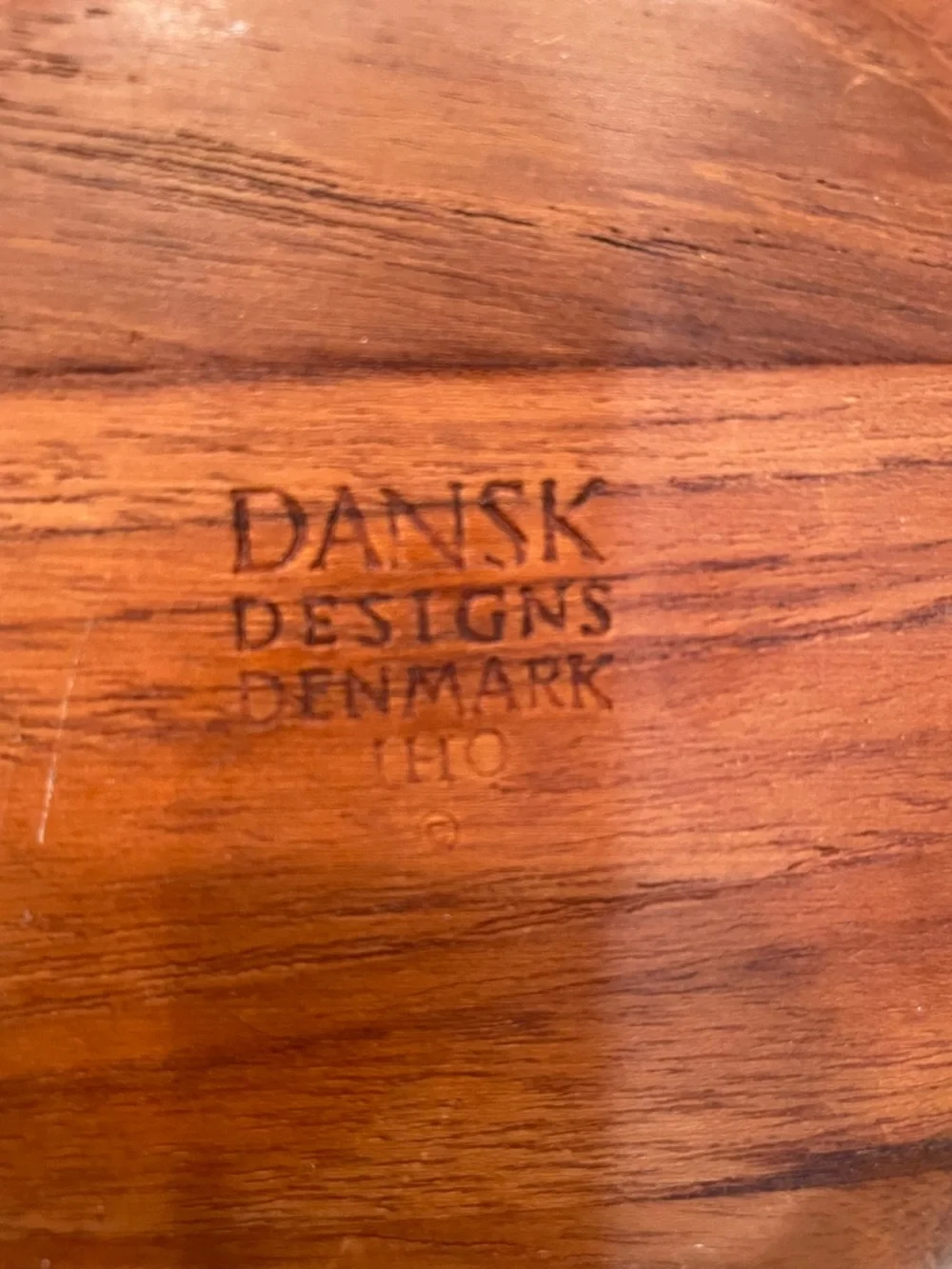 Dansk design Jens Quistgaard teak wooden bowl mid century